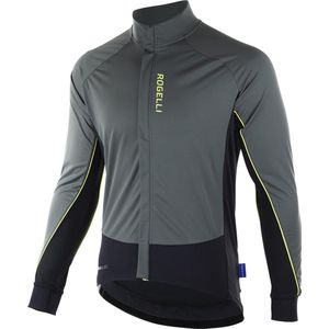 Wielershirt LM W2 Grijs/FluorGeel 3XL