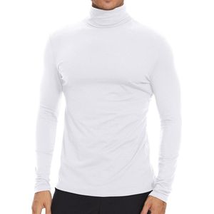 Coltrui voor Heren Katoenen Lange Mouwen Slim Fit Fleece Thermisch Ondergoed