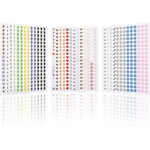 702 Stickers for Wall Calendar Waste Disposal Birthday Doctor Holiday and More