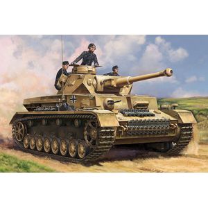 1:48 HobbyBoss 84840 German Pzkpfw IV Ausf.F2 Medium Tank Plastic Modelbouwpakket