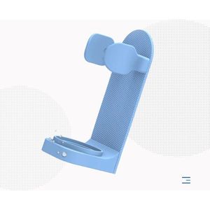 Tandenborstelhouder - Houder Elektrische Tandenborstel - Kleur Blauw - zonder boren - geschikt voor Oral B Toothbrush - Zelfklevend hangende houder