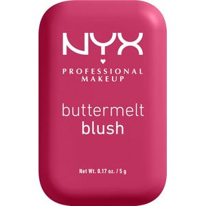 NYX Professional Makeup Buttermelt Blush - Alle huidtypes - Verrijkt met mango-, amandel- en sheaboter - Butta Than Before - 5 gr