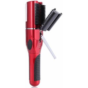 Split End Trimmer Haartrimmer - Tondeuses - Splitsende Reparatie en Verwijdering - 1 - Voor Droog Beschadigd Haar - Rood