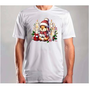 Capy Feestbeest - T Shirt - MerryChristmas - ChristmasVibes - Funny - Sarcasm - VrolijkKerstfeest - Kerstmis - Grappig - Sarcasme - Capybara - Capy