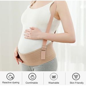 Zwangerschapsbuikband - rugsteun, buikband, Zwangerschapsgordel One Size