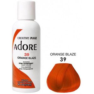 Adore - Shining Semi Permanent Hair Color - Oranje - Blaze-39
