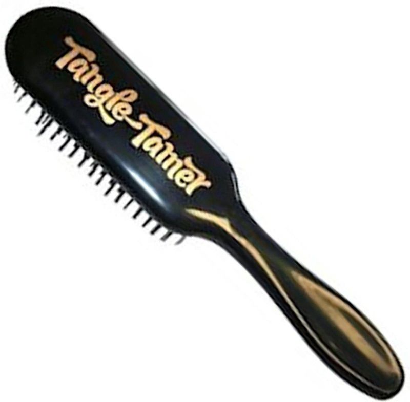 Denman - Detangling Soft Tangle Tamer - Zwart - Borstel