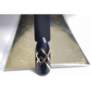 Korneliya StickOn nr 201 Goud Geometrisch