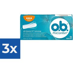 Ob Procomfort Super - Voordeelverpakking 3 stuks
