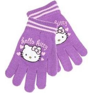 Hello Kitty kinder handschoenen paars