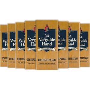 De Vergulde Hand Scheerzeep Staaf 8 x 75 Gram