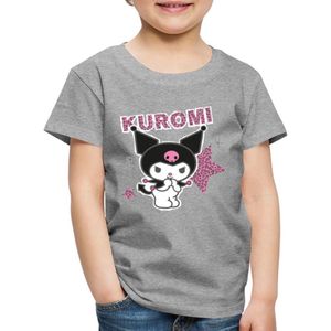 Spreadshirt Kuromi Met Letters En Sterren In Leeuwstijl Kinderen Premium Bio T-shirt