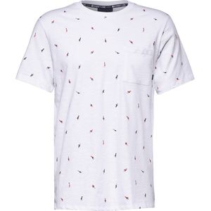 Street One - T-shirt - Maat XL - Mannen - 30000 White -