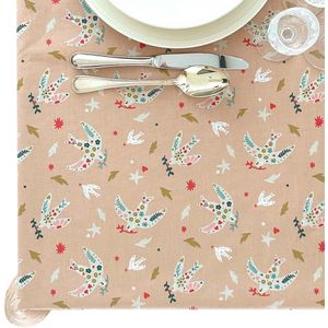 BINK Bedding Tafelkleed - Tafelzeil Vic - Acryl gecoat Katoen 145 x 300 cm - afneembaar - wasbaar - feest - feestdecoratie - kinderfeestje - verjaardag - buiten eten