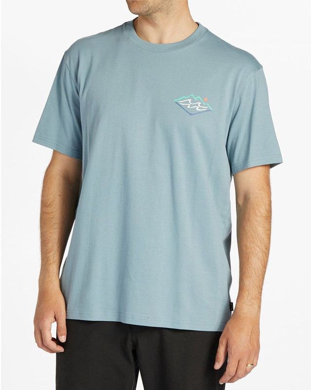Billabong Summit T-shirt Met Korte Mouwen Blauw S Man