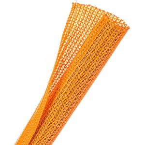 Techflex-F6N0.75OR/2.4 - Lengte: 2.4 Mt-Cable Organizer-Werkbare diameter: 19,1 mm-Kabelmanagement-Kabelsok-Kabelbeschermer-Self wrapping-Zelfsluitende kabelmantel-Computer-Auto-Bureau-TV-Kleur: Oranje