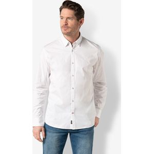 Twinlife Heren Essential - Overhemden - Lichtgewicht - Elastisch - Wit - XL