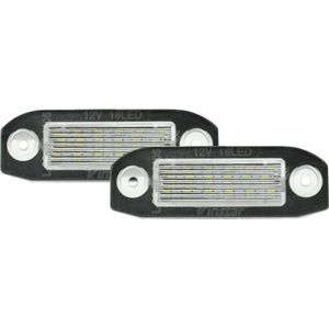 AutoStyle Set pasklare LED nummerplaat verlichting passend voor Volvo diversen