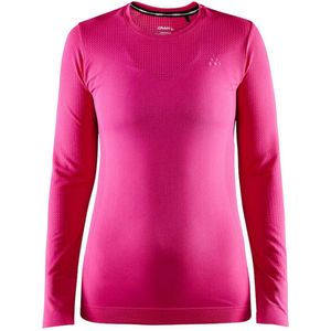 Craft Ondershirt Lange mouwen Dames Roze  - FUSEKNIT LIGHT RN LS W FAME - M