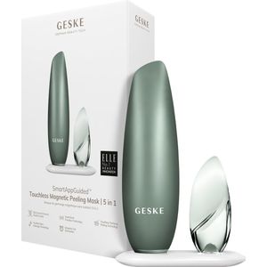 GESKE | SmartAppGuided™ Touchless Magnetisch Peeling Mask 5 in 1 | Magnetisch gezichtsmasker | Verwijdert onzuiverheden | Gezichtsmasker | Poriënreiniging | Verzorging | Gezichtmaskers