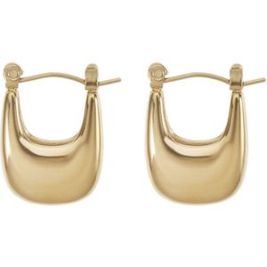 The Jewellery Club - Elin earrings gold - Oorbellen - Dames oorbellen - Stainless steel - Goud