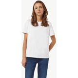 comma casual identity - T-shirt - Wit - Regular Fit - Korte Mouwen