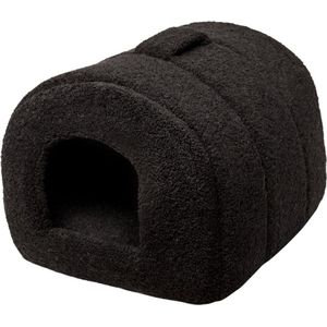 Topmast Teddy Nest Hondenmand Kattenmand - Zwart - 37 x 48 x 30 cm