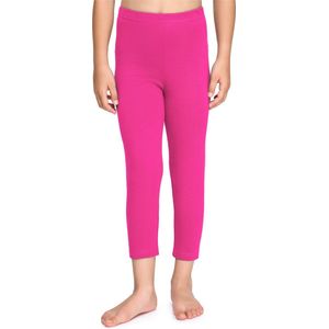 Merry Style Meisjes Leggings - Sport - Vrijetijdsbroek - Capri - Katoen - MS-MS10-226-LE - Amarant - 128