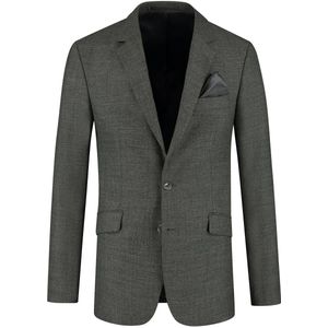 GENTS - Pak melange - Polyblend - Donker Groen - Maat 56/3XL