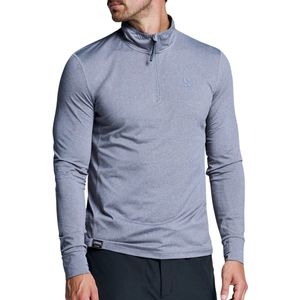 Poederbaas Midlayer Pully - Skipully - Heren - Four Seasons Lightweight 2.0 - Grey Melange - Maat S