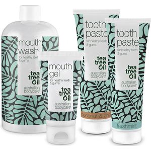Australian Bodycare - Mondverzorgingspakket - 700 ml - Tandpasta - Mondspoeling - Mondgel