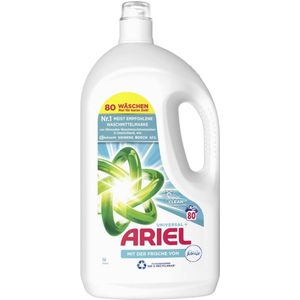 Ariel Wasmiddel Vloeibaar met Febreze - universal+ ( 4 liter - 80 Wasbeurten)