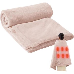 Verwarmingsdeken elektrische deken voor meisjes tieners dames - 59x335 inch superzachte verwarmde dutjedeken - 3 niveaus temperatuur - draagbare verwarmde sjaalwikkel .