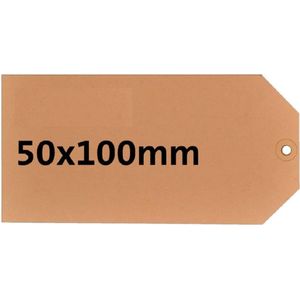 Label HF2 karton Nr4 200gr, 50x100mm 1000 st,