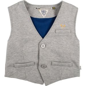Rumbl Royal - Gilet - grijs - maat 116