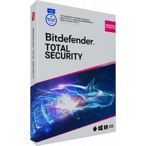 Bitdefender Total Security - 12 Maanden - 10 apparaten - Nederlands - Windows, MAC, iOS & Android Download