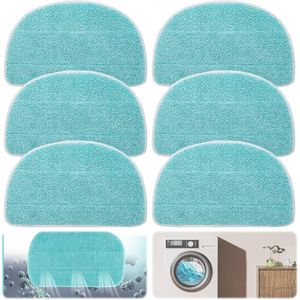 Replacement Pads for Leifheit CleanTenso Power 2.0 Steam Cleaner - Pack of 6