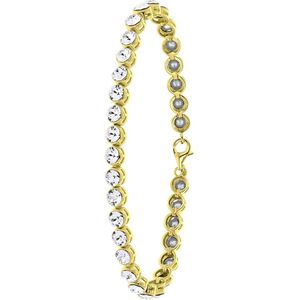 Lucardi zilveren armband - met bollen - met kristal - 19 cm - Sieraden  online kopen? Mooie collectie jewellery van de beste merken op beslist.nl