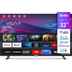 TUTU - TUV32HQ1B - LED-TV - 32 inch - Vidaa Smart TV - HD Ready