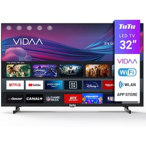 TUTU - TUV32HQ1B - LED-TV - 32 inch - Vidaa Smart TV - HD Ready
