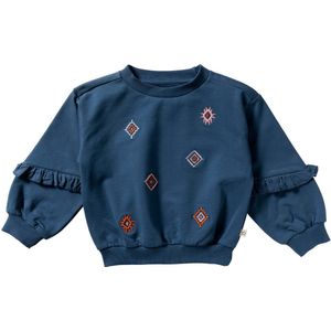 Your Wishes - YAW25-781ABB - Sweater - Donker Blauw