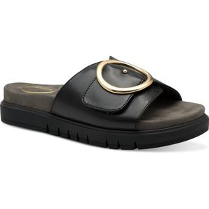 TAMARIS - Comfort - Damessandalen - Black Nappa - Elegante Sandalen