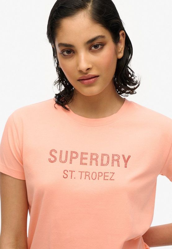 Superdry - Sport Luxe Fitted T-shirt - Korte Mouwen