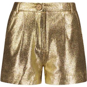 Like Flo zomer short meisjes - goud - suede - Finn