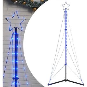 vidaXL - Kerstboomverlichting - 363 - blauwe - LED's - 180 - cm
