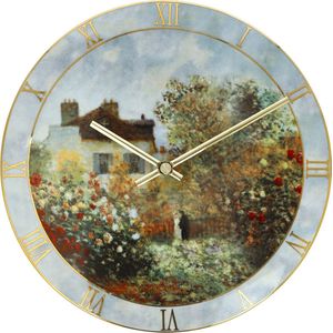 Goebel - Claude Monets-sWandklok Het Kunstenaarshuiss-sPorselein - 30cm