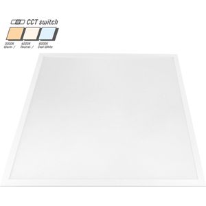 LongLife LED Paneel 60 x 60 cm - Lichtkleur dimbaar van warm naar koud wit - 130 lm/w