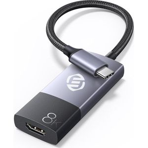 Equivera USB C naar HDMI Adapter - Hub - Type C to HDMI - Geschikt voor Verschillende Merken - Premium