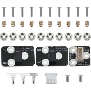 1 Set PCB Probe Kit Z Car Leveling Fixing Screws Nut Set Compatible with Voron2.4 Compatible with Trident Klicky 3D Printer Accessories