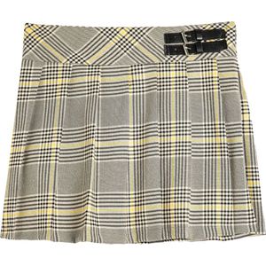 Boven knielengte Dik geplooid Rok